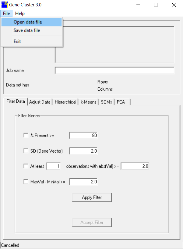 Open File